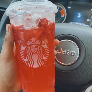 Strawberry acai lemonade wallpaper