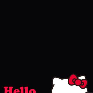 Black Sanrio wallpaper