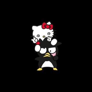 Black Sanrio wallpaper