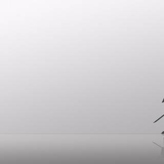 Minimalist samurai wallpaper