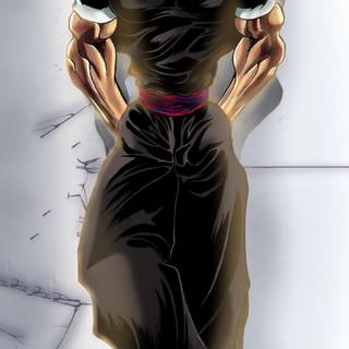 Yujiro Hanma 4k iPhone wallpaper