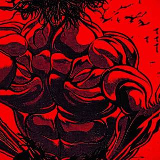 Yujiro Hanma 4k iPhone wallpaper