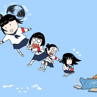 Atarashii Gakko computer wallpaper