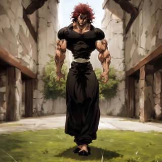 Yujiro Hanma PC wallpaper