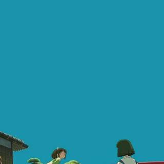 Studio Ghibli iPhone 4k wallpaper