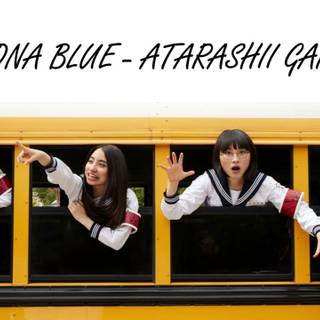 Atarashii Gakko computer wallpaper