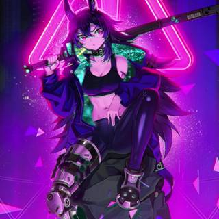 Devil girl anime wallpaper