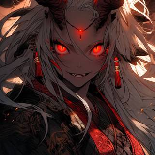 Devil girl anime wallpaper