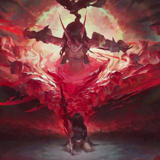 Devil girl anime wallpaper