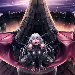 Devil girl anime wallpaper