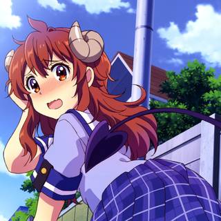 Devil girl anime wallpaper