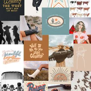 Country girl wallpaper