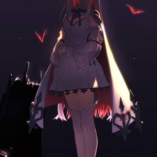 Devil girl anime wallpaper