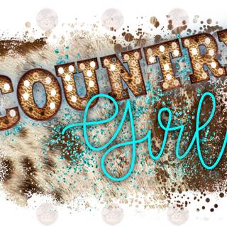 Country girl wallpaper