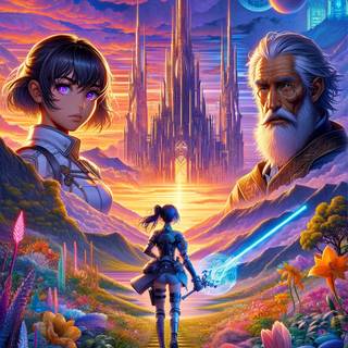 Anime 2024 HD wallpaper