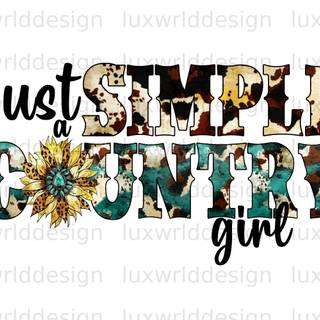 Country girl wallpaper