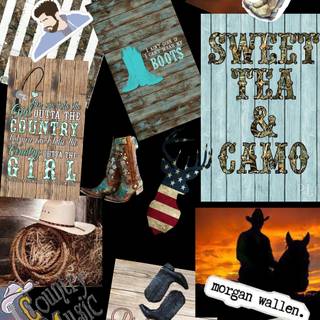 Country girl wallpaper