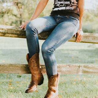 Country girl wallpaper