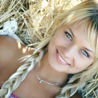 Country girl wallpaper