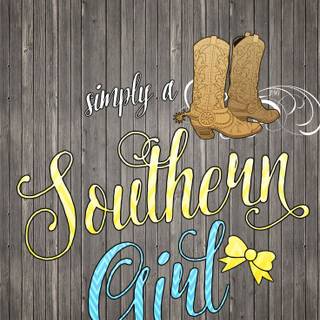 Country girl wallpaper