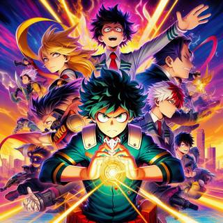 Anime 2024 HD wallpaper