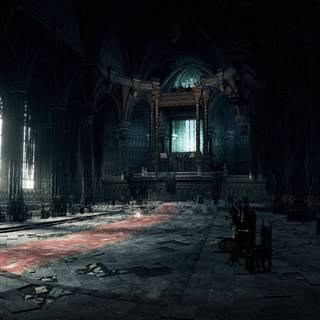 Dark medieval wallpaper