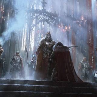 Dark medieval wallpaper