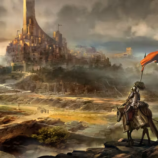 Dark medieval wallpaper