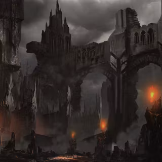 Dark medieval wallpaper