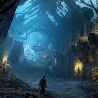 Dark medieval wallpaper