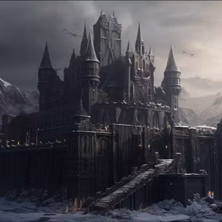 Dark medieval wallpaper