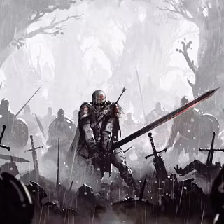 Dark medieval wallpaper