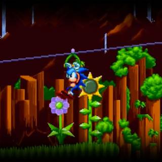 Sonic 4k PC wallpaper