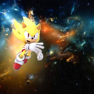 Super Sonic desktop wallpaper