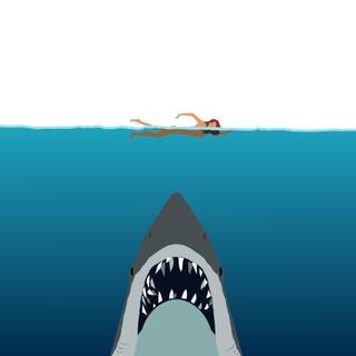 Jaws 4k wallpaper