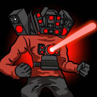 Skibidi Toilet laptop wallpaper