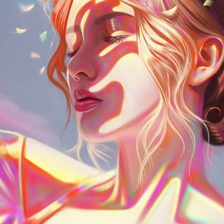 Pink girl 4k wallpaper