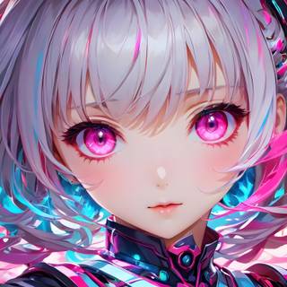 Pink girl 4k wallpaper