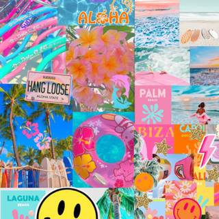 Preppy aesthetic iPhone wallpaper