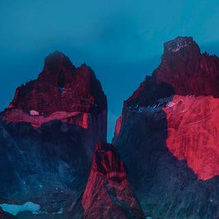 Red blue iPhone wallpaper