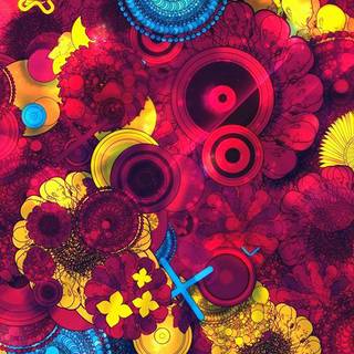 Red blue iPhone wallpaper