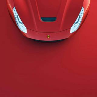 Red car phone wallpaper