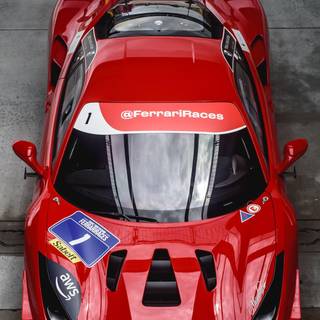 Red car phone wallpaper