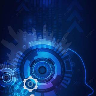 Artificial intelligence phone wallpaper