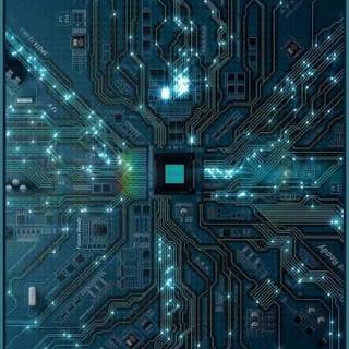 Artificial intelligence phone wallpaper