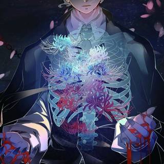 Muzan phone wallpaper