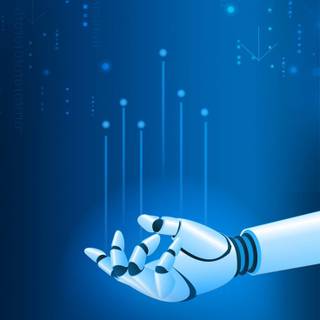 Artificial intelligence phone wallpaper