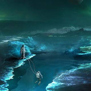 iPhone 8 gold wallpaper