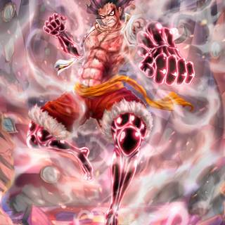 Gear 5 Luffy phone wallpaper