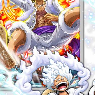 Gear 5 Luffy phone wallpaper